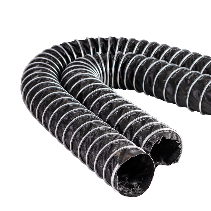 T-Clip Silicon Шланг, устойчивый к высоким температурам, с внешней зажимной спиралью