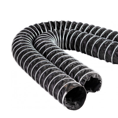 T-Clip Silicon Шланг, устойчивый к высоким температурам, с внешней зажимной спиралью